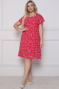 Платье шифоновое с цветочным принтом Agata(фото2)