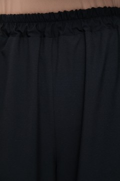 Костюм летний чёрный с широкими брюками Lady Taiga(фото5)