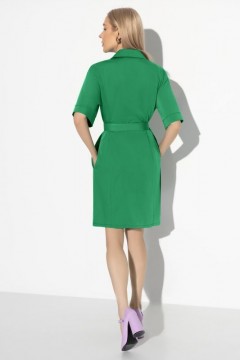 Платье-пиджак зелёное с карманами Charutti(фото5)