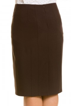 Стильная коричневая юбка Venusita(фото3)