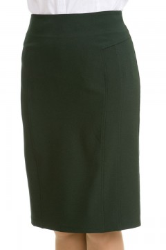 Стильная юбка зелёного цвета Venusita(фото4)