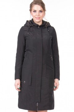 Чёрное женское пальто Dilisa