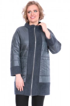 Комбинированное утеплённое пальто Dilisa
