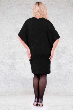Чёрное трикотажное платье Mari-line(фото3)