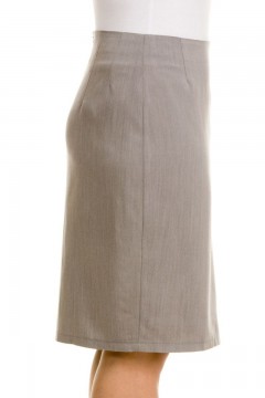 Лаконичная серая юбка Venusita(фото5)