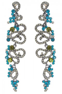 Красивые длинные серьги Rada