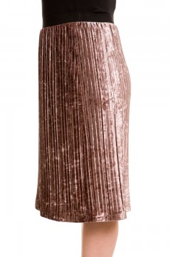 Нарядная юбка из трикотажного велюра Venusita(фото4)
