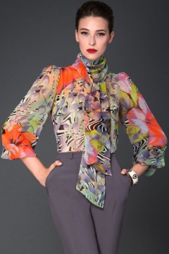Нежная блуза Блюз 44 размера Art-deco