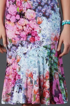 Эффектное платье Какаду 56 размера Art-deco(фото2)
