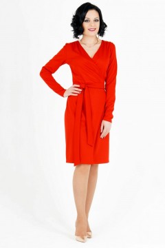 Эффектное красное платье Ajour(фото2)