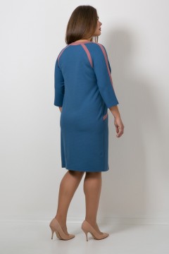 Женское комбинированное платье Modellos(фото3)