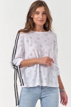 Женская блуза с оригинальными рукавами Fly