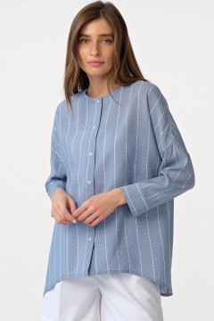 Женская блузка голубого цвета Fly