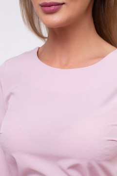 Однотонная блуза прямого силуэта А 390 TuTachi(фото4)