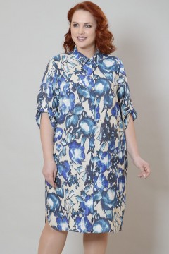 Стильное платье-рубашка с карманами Avigal(фото4)