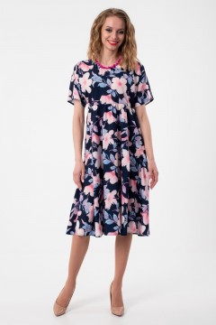 Лёгкое платье с цветочным принтом Wisell(фото4)