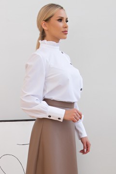 Оригинальная офисная блузка Августа №1 Valentina(фото3)