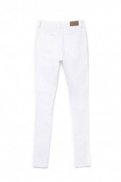 Белые зауженные джинсы 44 размера Conte Elegant Jeans(фото6)
