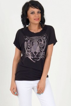 Женская футболка с тигровым принтом Ajour