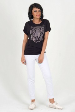 Женская футболка с тигровым принтом Ajour(фото2)