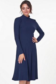 Однотонное платье с длинными рукавами Ариэль №2 Valentina