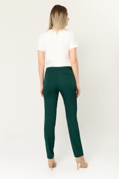 Классические брюки зелёного цвета Priz(фото2)