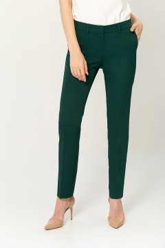 Классические брюки зелёного цвета Priz(фото3)