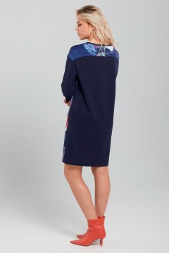 Модное платье с принтом Mari-line(фото4)