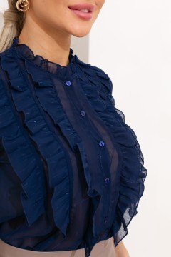 Романтичная стильная блузка Алекса №1 Valentina(фото4)
