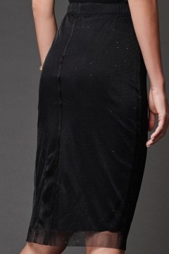 Стильная прямая юбка Маскарад 46 размера Art-deco(фото4)