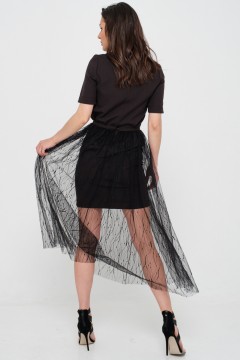 Маленькое чёрное платье с пышной юбкой Fly(фото3)