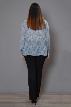 Нежная блуза с цветочным принтом Avigal(фото3)