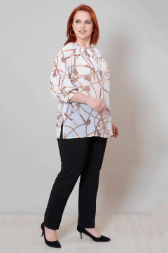 Модная блузка с принтом Avigal(фото2)
