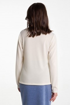 Однотонный свитер с длинными рукавами Mariko(фото4)