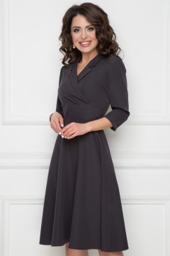 Модное однотонное платье Bellovera(фото2)