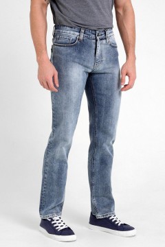Мужские джинсы с потертостями 109995 F5 men(фото3)