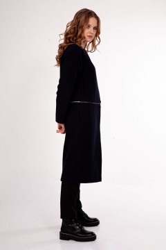 Оригинальное пальто-куртка из драпа Priz(фото4)