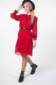 Эффектное воздушное платье Аделина №1 Valentina(фото2)