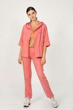 Летняя блуза из цветного штапеля Priz(фото8)