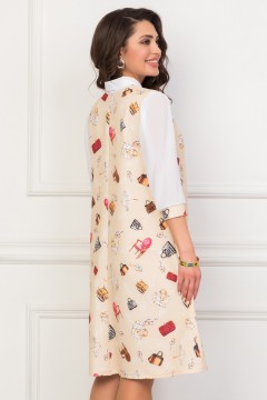 Модное платье оригинальной расцветки Bellovera(фото3)