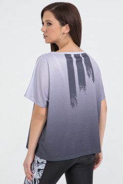Лёгкая блуза из тонкого трикотажа Prima Linea(фото3)