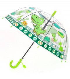 Зонтик прозрачный с динозаврами Familiy