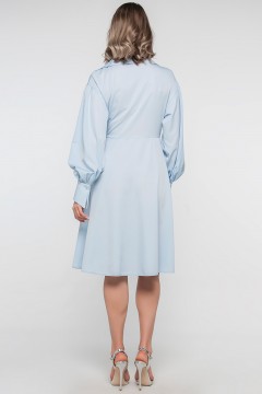 Женственное платье светло-голубого цвета Limonti(фото5)