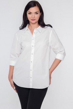 Классическая белая рубашка Limonti