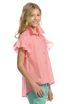 Стильная блуза для девочек GWCT4158 Pelican(фото2)