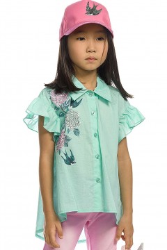 Модная блуза для девочек GWCT3159/1 Pelican