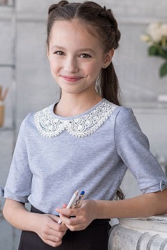 Модная блуза для девочек ТБ-1801-25 Alolika