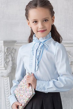 Модная блузка для девочек БЛ-1703-2 Alolika