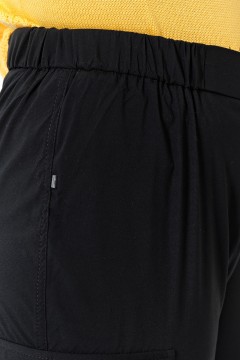 Модные чёрные брючки-карго Diana(фото4)