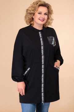 Текстильный жакет в стиле полуспорт 1447 58 размера Svetlana Style